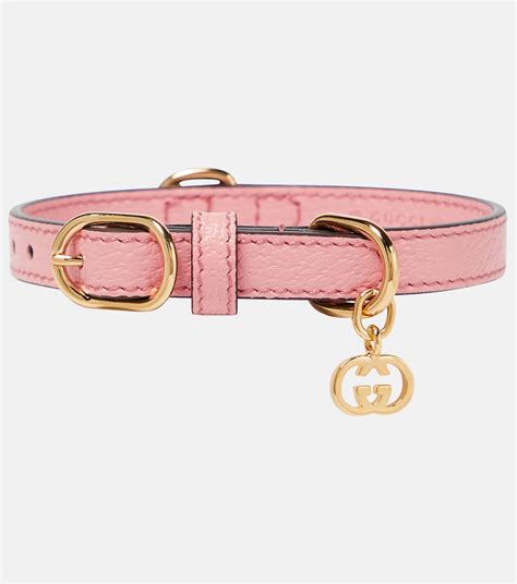 pink gucci dog collar|Extra.